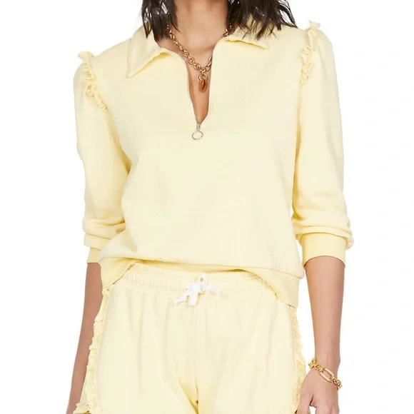 GENERATION LOVE yellow Danielle top & Cici shorts set - Picture 4 of 8